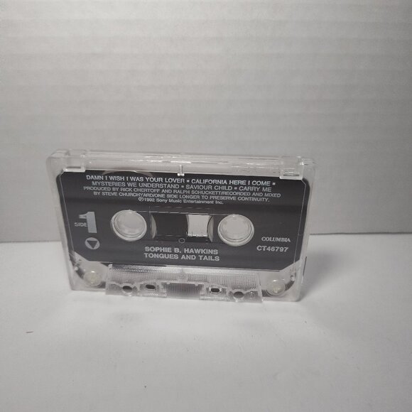 Sophie B. Hawkins - Tongues And Tails  - Cassette Tape - Picture 4 of 4